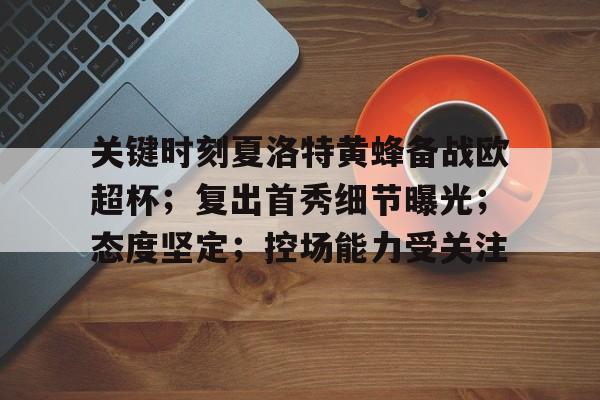 kaiyun-关键时刻夏洛特黄蜂备战欧超杯；复出首秀细节曝光；态度坚定；控场能力受关注